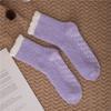 Foot Glue, Anti Slip Socks, No Shedding Hair, Coral Fleece Socks, Slipper Socks, Women's Socks, Middle Tube Socks