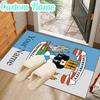 Custom Name Coventry City Crest Design Rug Office Rug Chair Mat Non Slip Carpet Rugs for Bedrooms Dining Room Living Room Home Decor gifts