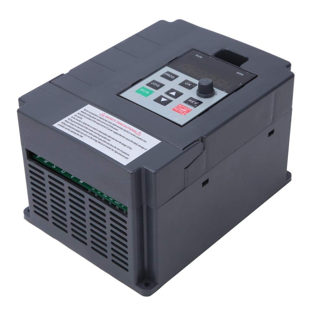 220VAC VFD Variable Frequency 220V Input To 220V Output Variable Frequency VFD Inverter Frequency VFD Speed Controller Drive, Single-Phase Three-Phase