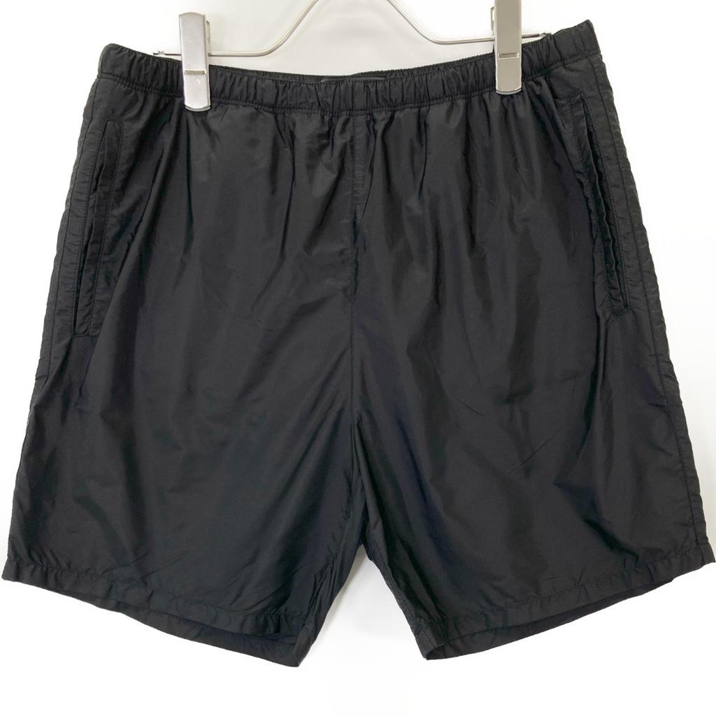 Prada Black 23 Year UB333 S231 13Z3 Nylon Shorts Bottoms 46 blackUsed