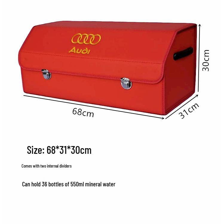 Multifunctional Car Trunk Organizer with Logo