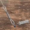 5lots Heavy Type Spring Buckles Awnings Rope Tensioner Outdoor for Tensioning Tarps and Securing Pet Leashes Outdoors