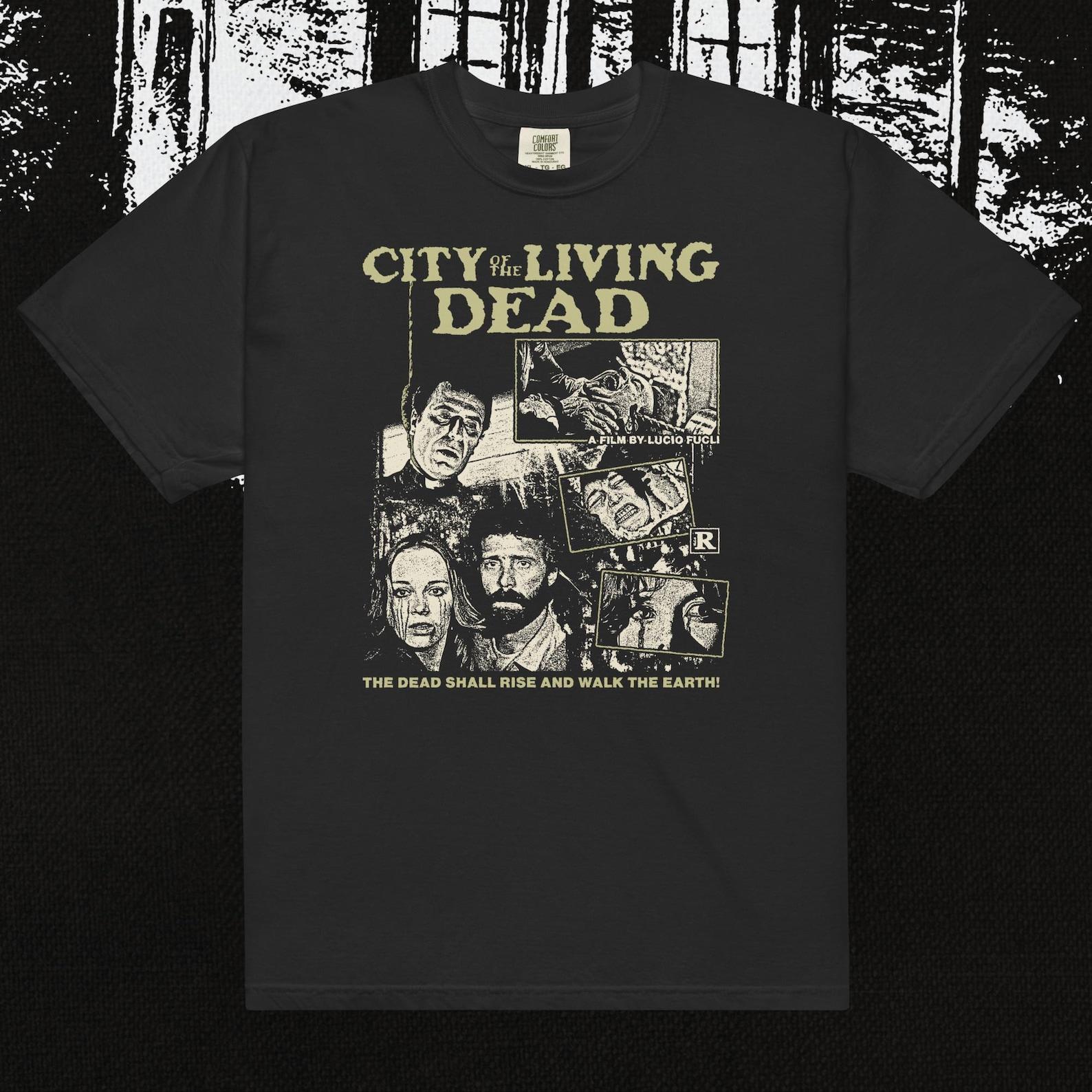 City Of The Living Dead Directed By Lucio Fulci: Giallo Comfort Colors T-Shirt L