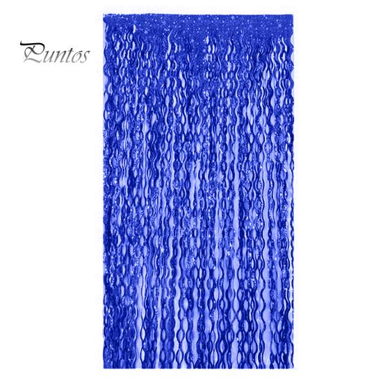 1/5 Packs 1x2m Fringe Rain Curtain Streamers Backdrop Tinsel Foil Fringe Curtains Sparkling Metallic Tassel Wavy Backdrop Curtain Photo Props