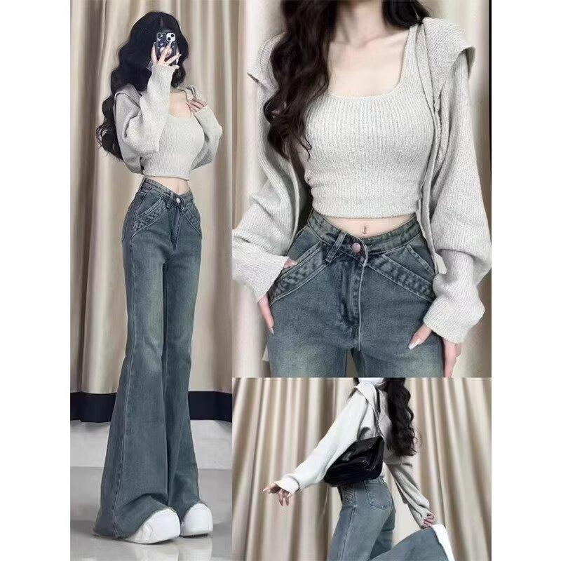 

Women s High Waist Retro Flare Jeans - Summer 2024 Trend, Slimming & Tall Style XL