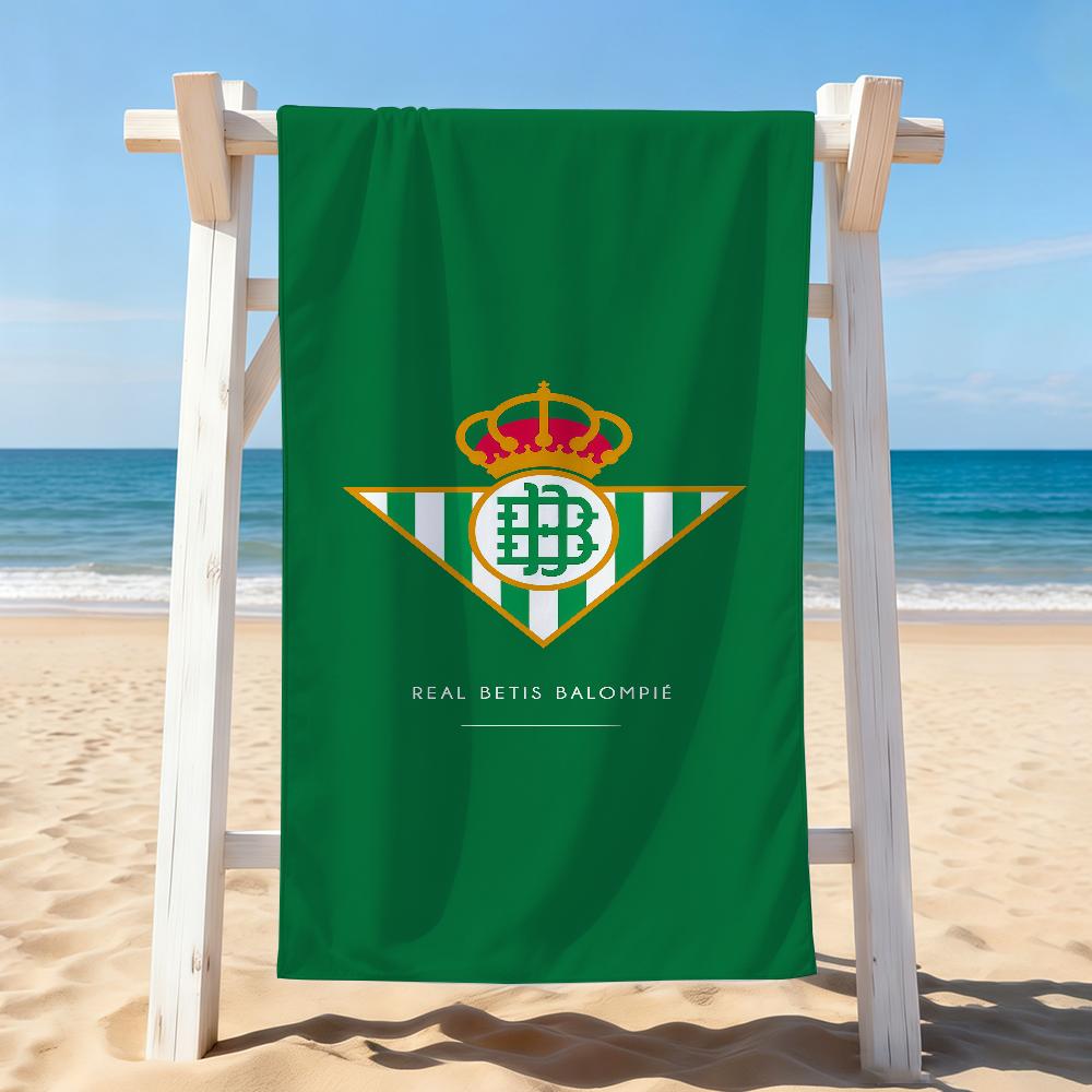 Team R-Real B-Betis ball Towel Drying Bath Towel Applicable To Light Swimming Camping Yoga Beach Out Balompie