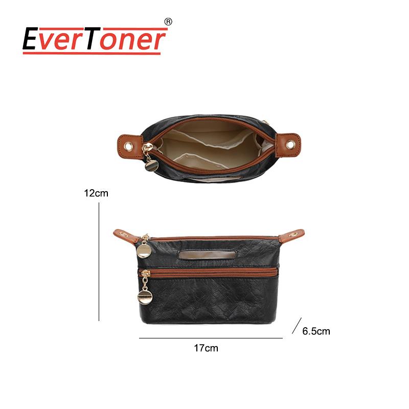 

EverToner Dupont paper material organizer for M-M Tote bag Women s travel makeup pocket organizer accessory