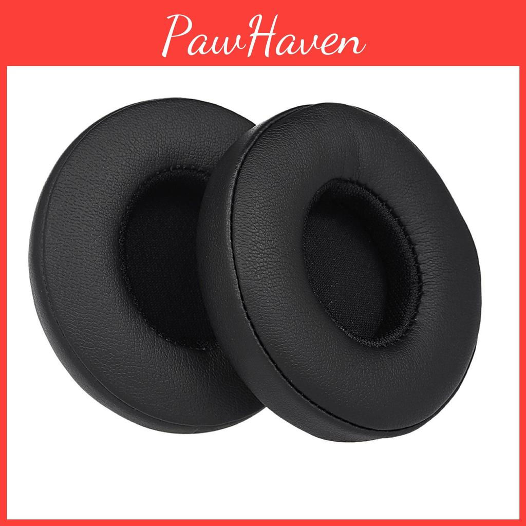 Earpads 2pcs Ear Replacement Pad Cushion For Beats Solo 2 3 On Ear Wireless Headphones Black