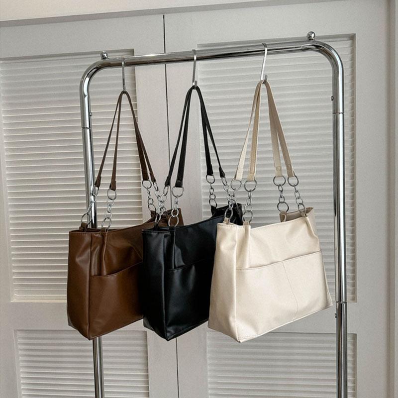 Príležitostná mäkká veľkokapacitná kabelka pre ženy Kabelky Luxusná dizajnová taška cez rameno Pu Leather Vintage Big Shopper Peňaženky 2023