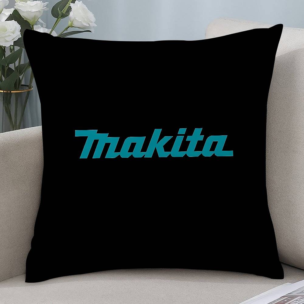 Cool Funny M-Makitas Pillow Case Short plush Double-sided Print Square Throw Pillow Covers Sofa Home Cushion Decor