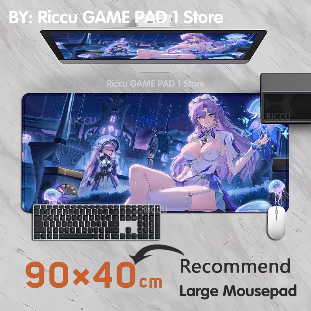 Wuthering Waves Cantarella Mouse Pad Gaming Accessories Protector Office Laptop Gamer Cabinet Non Slip PC peripherals ESports