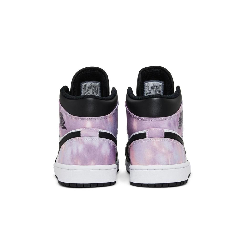 Air Jordan 1 Mid SE 'Zen Master' (Unisex) Black / Bleached Coral / White / Amethyst Wave Vintage Basketball Shoes DM1200 001