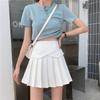 Womens High Waist Short Skirt With Embroidered Pattern For Summer Casual Wear