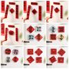 4Pcs Mini New Year Magnetic Sticker Acrylic Horse Year Fridge Magnet  Magnets Message Board