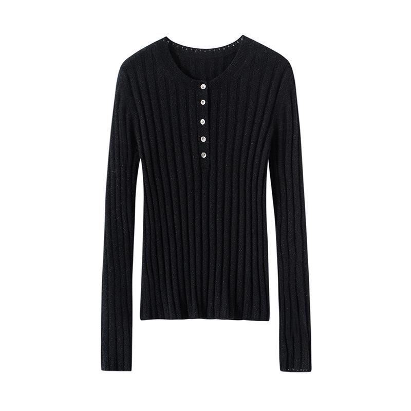 Women's 100% Pure Cashmere Slimming Pullover Knit Sweater - New Autumn Collection