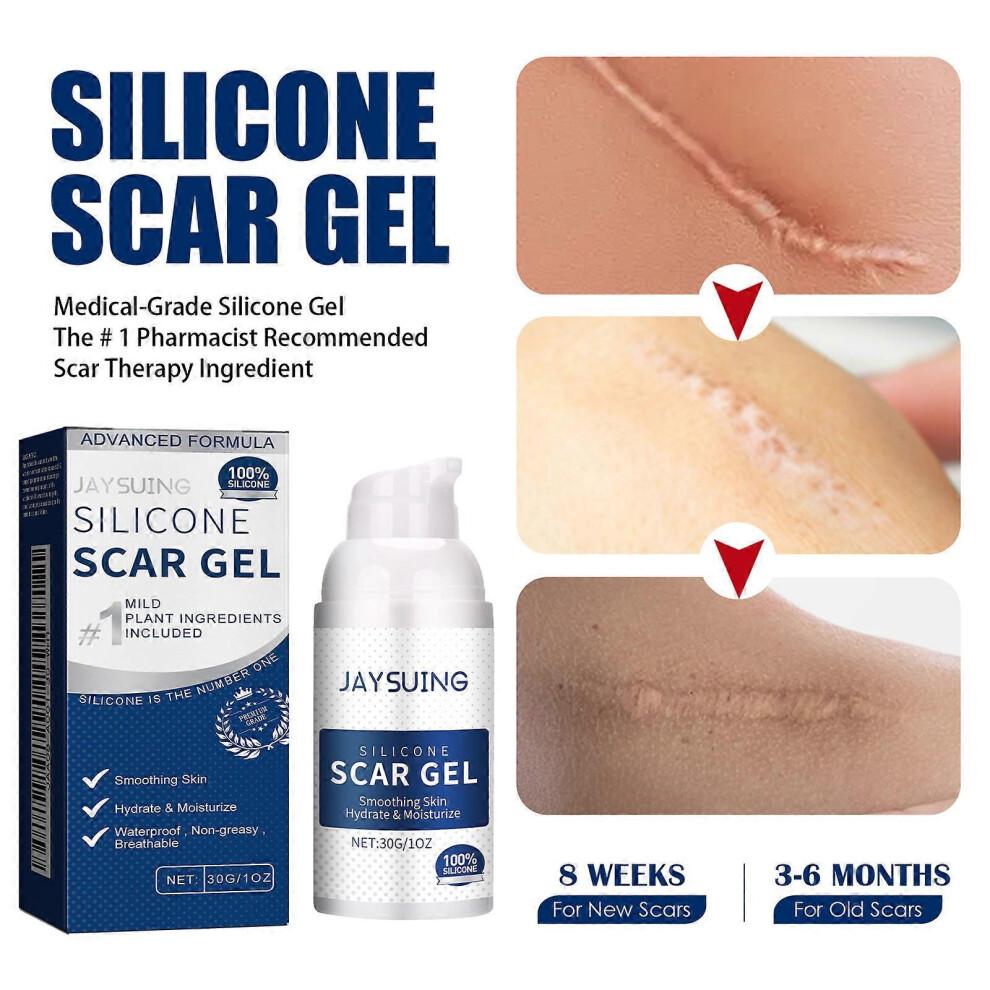 Silikonový gel na jizvy, Pokročilá péče o jizvy po operacích, Císařském řezu, Strie, Akné, Zranění, Popáleniny