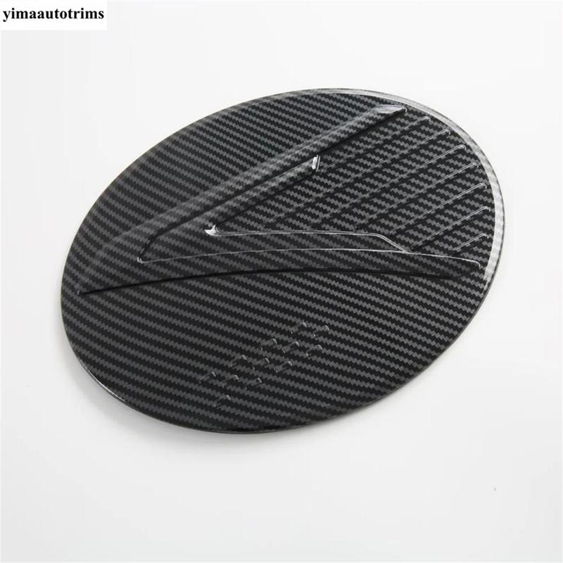 Car Outer Door Handle Bowl / Fuel Oil Tank Cap Decoration Cover Trim For OMODA C5  2024 2025 ABS Carbon Fiber Accessories