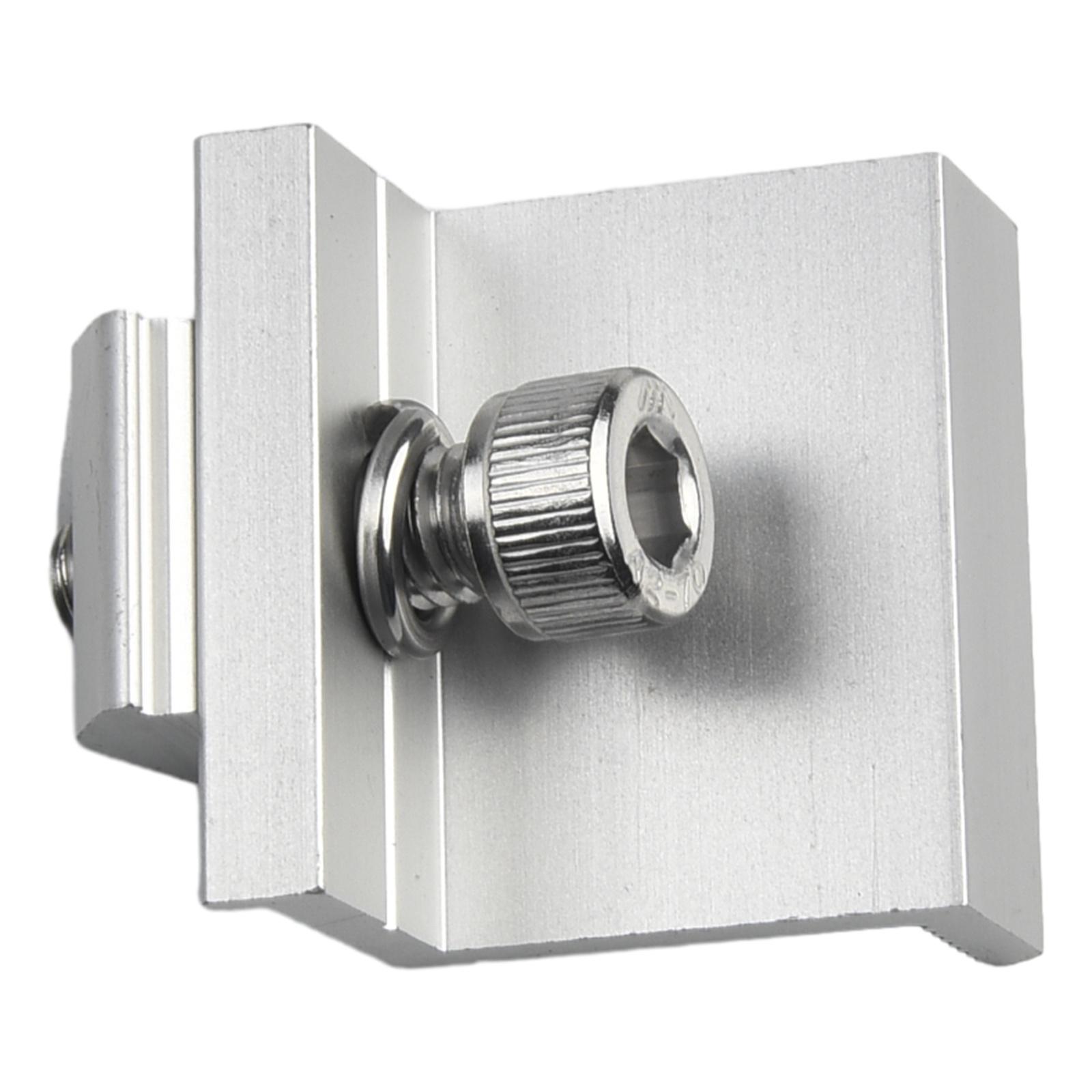

Reliable Solar Panel Rail Bracket Mounting End Clamp Made of Aluminum for Superior Performance Includes Screws and Nuts China Mainland