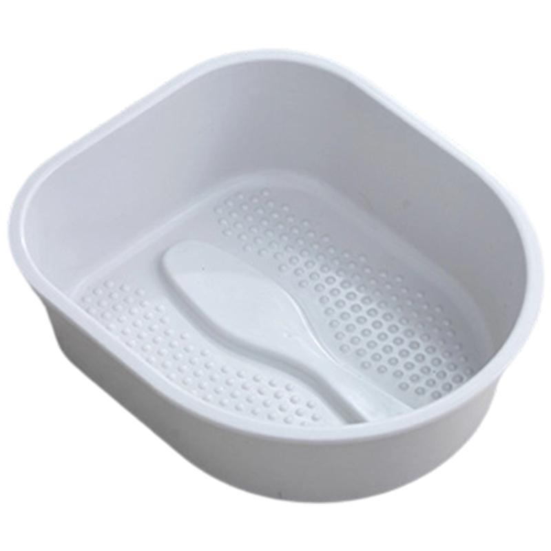 Soft Plastic Foot Bath Basins Ergonomic AntiSkid Texture Foot Bath Tub Ideal For Elderly Kids Family Easy To Clean