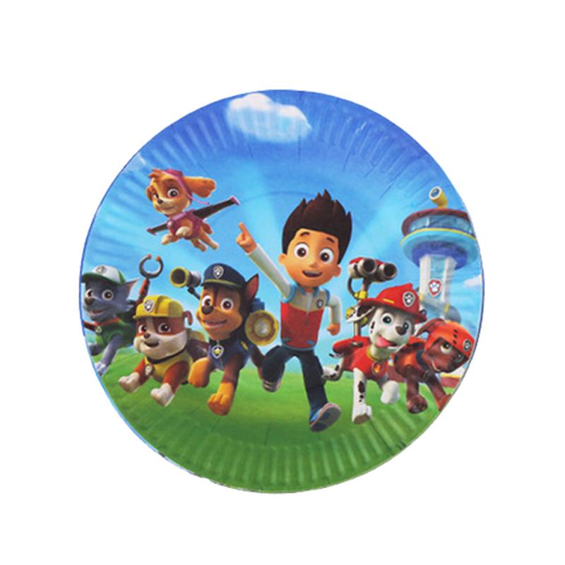 PAW Patrol Birthday Party Decoration New Version Balloon Set Disposable Tableware Kid Event Supplies Banner Backdrop Gift