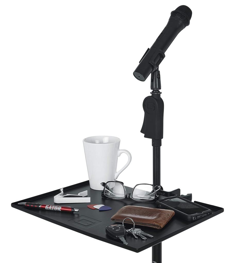 GATOR Frameworks Clamp-On Shelve GFW-SHELF1115, an accessory tray for stands (approximately 279mm x 381mm)