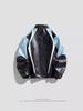 American PU leather jacket men's jacket spring and autumn new stand-up collar locomotive clothing versatile trend explosive jacket men