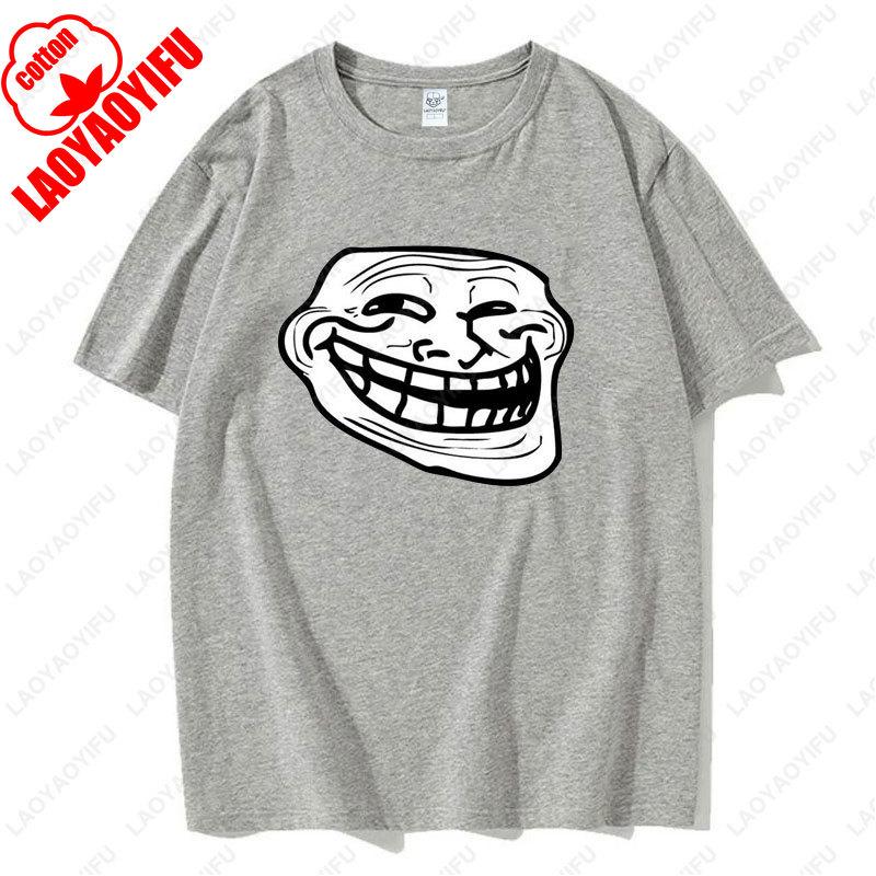Internet Emoticons in The 90s Rage Comic Tshirt Funny Clothing Offensive Unique Fashion Summer Short Sleev Hipster Tops Gift