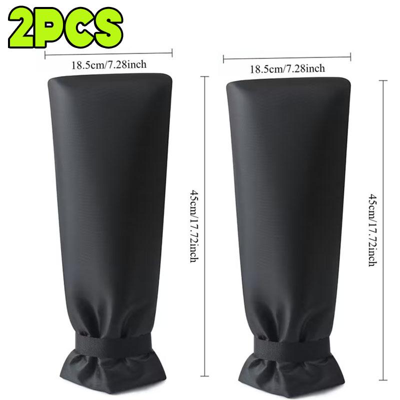 Faucet Cover Outdoor Black Frost-proof Insulated Tap Wrap For Yard Faucets Winter Outdoor Tap Protection Sleeve for Most Faucets
