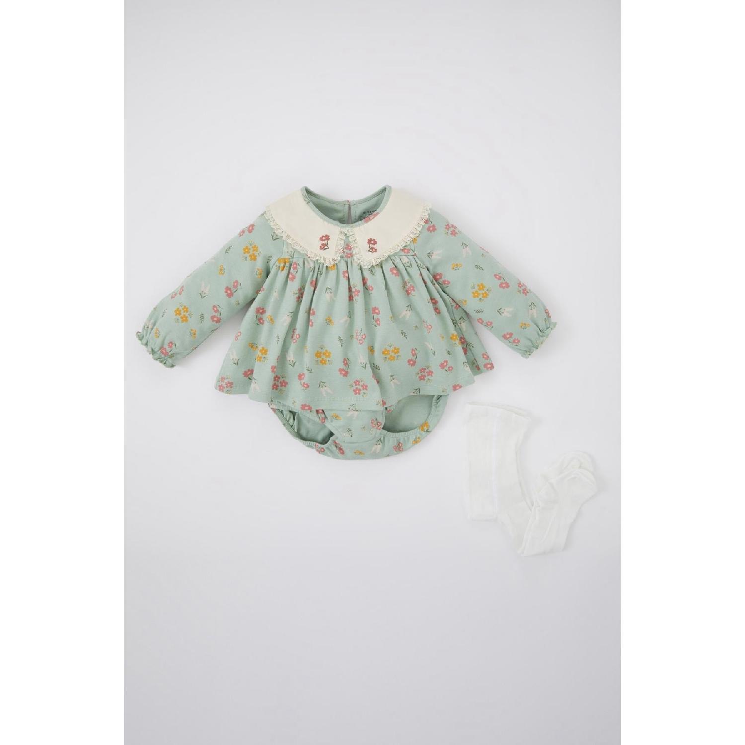 

Детский комбинезон с цветочным принтом из 2 предметов 24-36 Ay