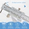 Student Friendly Stainless Steel Caliper 200/300mm Length Double Measurement System With Easy to Read Vernier Scale