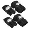 4Pcs Motorcycle Knee Elbow Guard Kit Protective Pads Outdoor Riding Support Brace Gear4Pcs Protection Gear