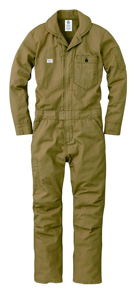 GRACE ENGINEERS Grace Engineers Long Sleeve Jumpsuit for 25 Camel L Autumn/Winter GE-130