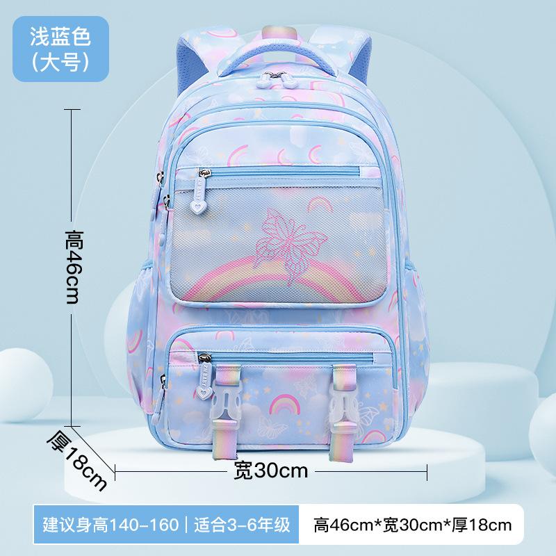 2024 Children School Bags for Girls Orthopedic Kids princess Backpack schoolbag Primary School backpack Kids book bag mochila