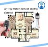 Wireless remote control switch-QI with 2 double-button remote control