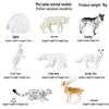 Realistic Kangaroo Mother and Child Model - Children's Cognitive Toy and Gift Ornament
