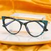 New Vintage Transparent Computer Reading Glasses Women's Eyeglass Frames TR90 Anti Blue Light Magnifying Glasses Presbyopia