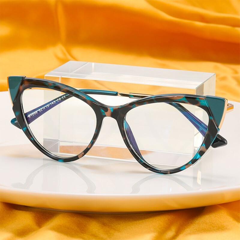 New Vintage Transparent Computer Reading Glasses Women's Eyeglass Frames TR90 Anti Blue Light Magnifying Glasses Presbyopia
