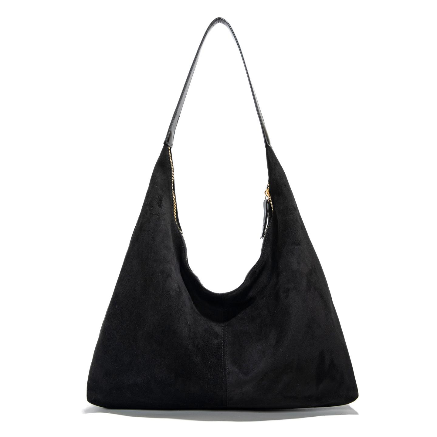 

Single-shoulder Bag, Large-capacity Casual Tote Bag, High-end and Simple Underarm Bag кавовий