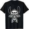 New Stitch Halloween Skeleton Fashion Casual T-Shirt S-4XL Four Seasons Unisex