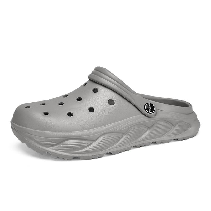 Men EVA Clog Sandals Water Friendly EVA Body, Thick Sole, Easy Slip On Structure, Non Slip Outdoor Casual Footwear for Summer