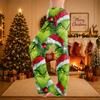 Women's Christmas Print Pants Casual Trousers No Pockets for Holiday