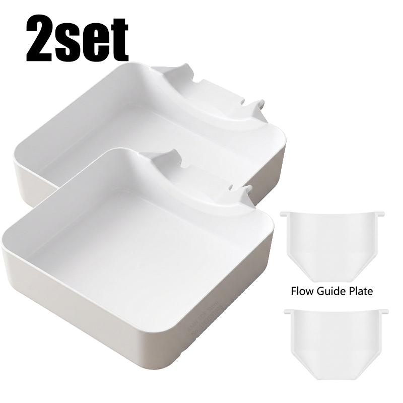 Washing Machine Drain Tray Universal Drain Funnel Proof Tray Front Load Washer Drip Catcher Base Water Collection Catch Tray