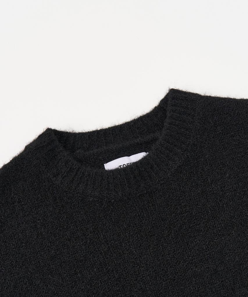 TOFFEE Soft Crew Neck Knit (Black)