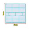 Air Conditioner Filter 30 x 29 Plastic Dust Screen Replacement for Wall Mounted AC Indoor Unit   2 Pack Compatible Room Air Filter Accessories Set