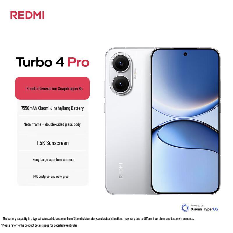 Xiaomi Redmi Turbo 4 Pro 5G Smartphone (CN Version)
