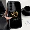 Phone Case for Samsung Galaxy A17 A16 A15 A14 A13 Queen King Couple Theme A56 A36 A26 A55 A35 A25 A54 A34 A24 A53 A33 A23 A07 A0
