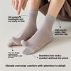 Seide-Seide Zweizehen Herren Mittelhoch Sport Anti-Geruch Schweißabsorbierend Netz Split-Toe Socken Zehensocken Reißfestigkeit