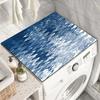 Pink Washer Dryer Covers Abstract Marbled Non-Slip Washing Machine Cover Laundry Top Protector for Appliance Table Mat Fashion