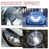 Y6 H4 LED Projector Headlight Projector Lens with Fan Cooling 90W Automobile Hi Lo Beam Bulb 12V 6500K RHD LHD