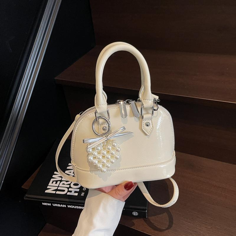Bag Women 2025 Summer New Fashion Retro Portable Shell Bag Simple Casual One Shoulder Crossbody Bag Women